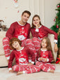 New Snowman Scarf Parent-child Christmas Pajamas Pajamas Set EHAD +