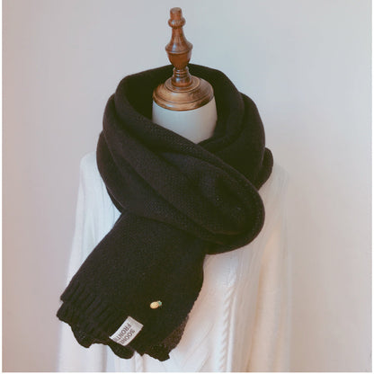 Shawl Accessories Cashmere Scarf Women Scarfs Winter EHAD +