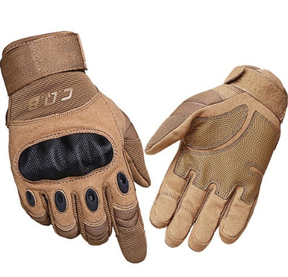 Tactical Gloves Army Military Men Gym Fitness Riding Half Finger Rubber Knuckle Protective Gear Male Tactical Gloves EHAD +