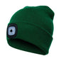 LED Knit Hat Button Cell Type Knitted Hat With Light Glowing EHAD +