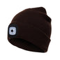 LED Knit Hat Button Cell Type Knitted Hat With Light Glowing EHAD +