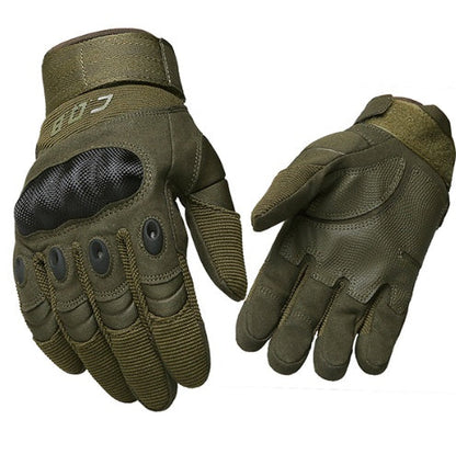 Tactical Gloves Army Military Men Gym Fitness Riding Half Finger Rubber Knuckle Protective Gear Male Tactical Gloves EHAD +