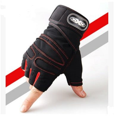 Cycling Gloves Half Finger Breathable Elastic Outdoor Bike Bicycle Riding Fitness Glove Accessories EHAD +