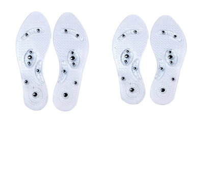 Magnet Magnetic Plus Elastomer Transparent Silicone Massage Insole Health Massage Insole Magnetic Therapy Anti-fatigue EHAD +
