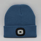 LED Knit Hat Button Cell Type Knitted Hat With Light Glowing EHAD +