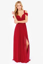 Long Floor Length Elegant Greek Style Pleated Dress EHAD +