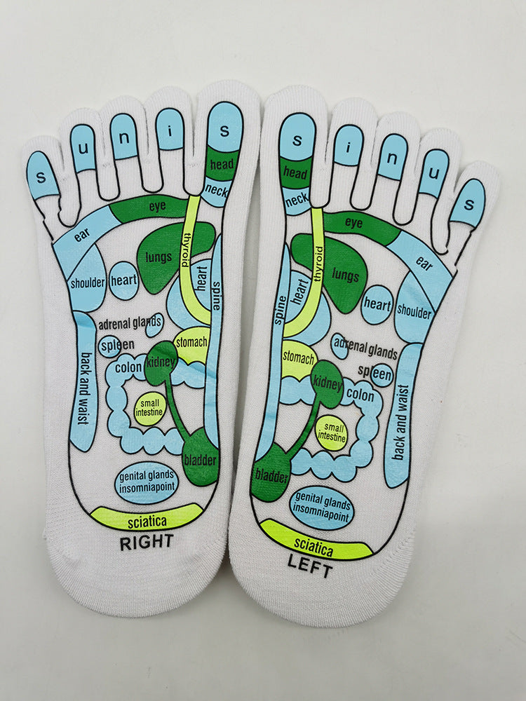 Massage Relieve Tired Feet Socks Acupressure Foot Massager Reflexology Socks Foot Point Sock Foot Point Tool Physiotherapy Sock EHAD +