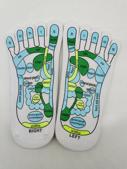 Massage Relieve Tired Feet Socks Acupressure Foot Massager Reflexology Socks Foot Point Sock Foot Point Tool Physiotherapy Sock EHAD +