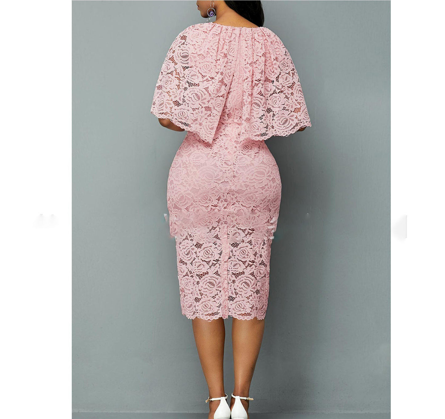 MD African Lace Dresses For Women Fashion New Africa Sexy Wedding Outfit 4XL 5XL Plus Size Maxi Dress Dashiki Ankara Robe EHAD +