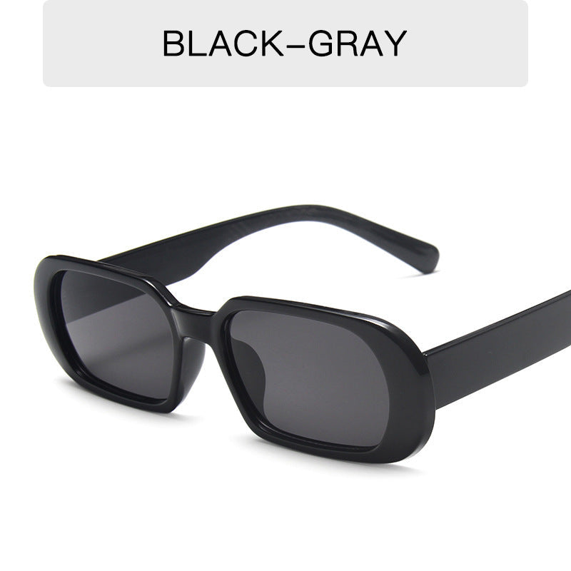 Retro Small Frame Sunglasses Female Candy Color Colorful Fashion Sunglasses EHAD +