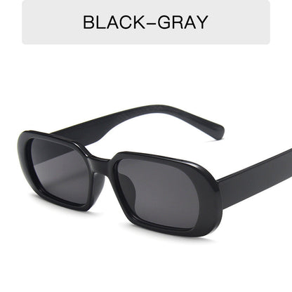 Retro Small Frame Sunglasses Female Candy Color Colorful Fashion Sunglasses EHAD +