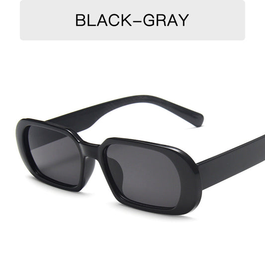 Retro Small Frame Sunglasses Female Candy Color Colorful Fashion Sunglasses EHAD +