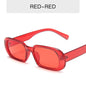 Retro Small Frame Sunglasses Female Candy Color Colorful Fashion Sunglasses EHAD +