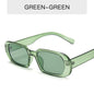 Retro Small Frame Sunglasses Female Candy Color Colorful Fashion Sunglasses EHAD +
