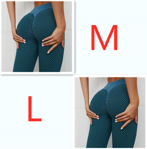 Plaid Leggings Fitness Yoga Pants Women's Seamless High Waist Breathable Gym Leggings EHAD +