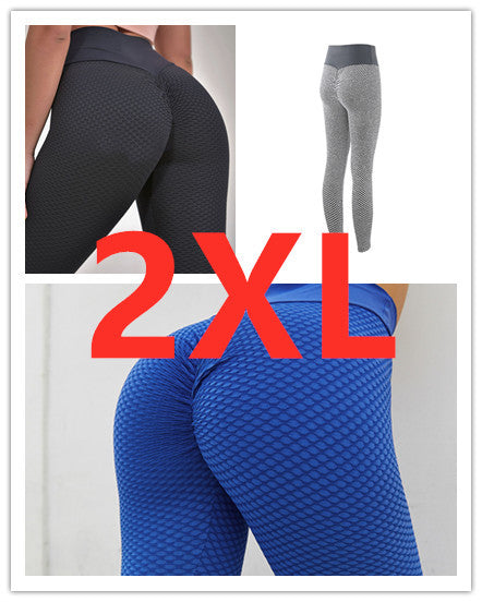 Plaid Leggings Fitness Yoga Pants Women's Seamless High Waist Breathable Gym Leggings EHAD +
