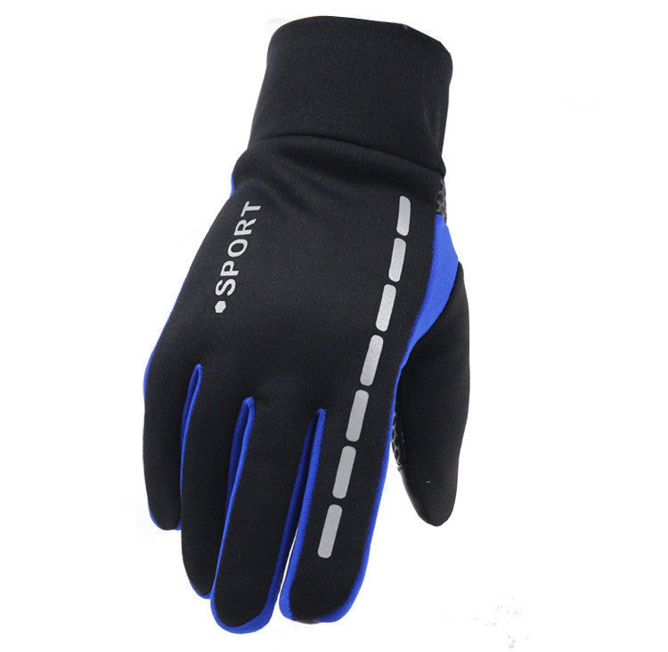 Outdoor Driving Men's Sports Fitness Autumn And Winter Cycling Gloves EHAD +
