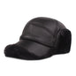 Leather cap men's cap EHAD +