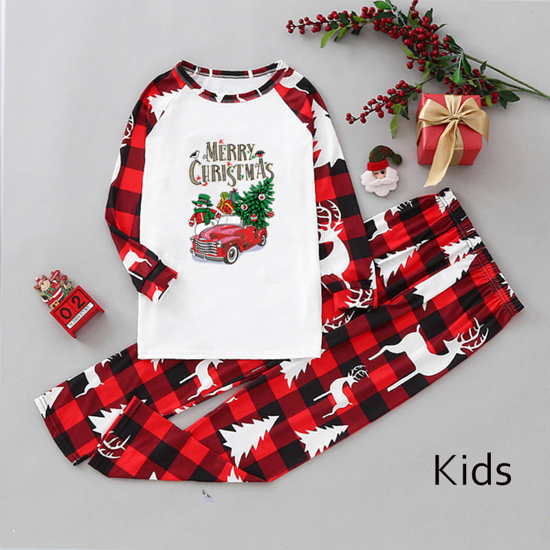 Parent Child Home Clothes Christmas Home Clothes EHAD +