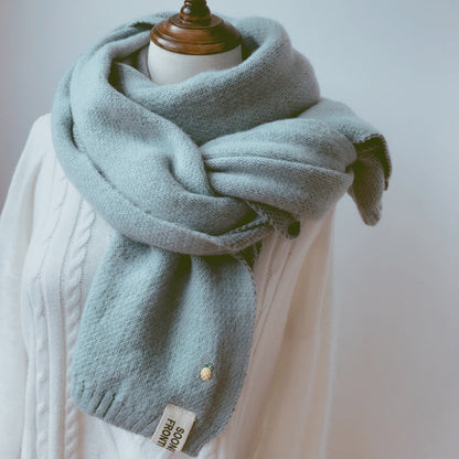 Shawl Accessories Cashmere Scarf Women Scarfs Winter EHAD +