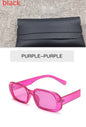 Retro Small Frame Sunglasses Female Candy Color Colorful Fashion Sunglasses EHAD +