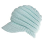 Women Ponytail Beanies Autumn Winter Hats Female Soft Knitting Caps Warm Ladies Skullies EHAD +