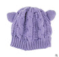 Hand Made 3D Cute Knitted Cat Ear Beanie For Winter EHAD +