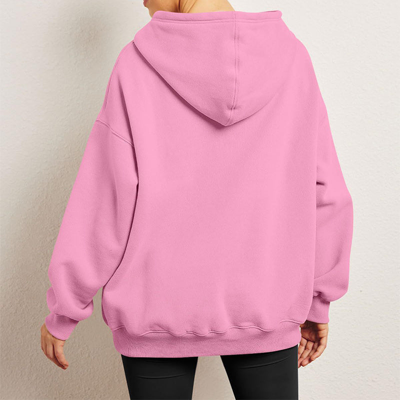 Women's Oversized Hoodies Fleece Loose Sweatshirts With Pocket Long Sleeve Pullover Hoodies Sweaters Winter Fall Outfits Sports Clothes EHAD +