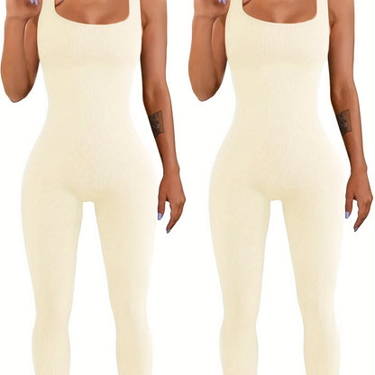 Women's Suspender Tank Top Tights EHAD +