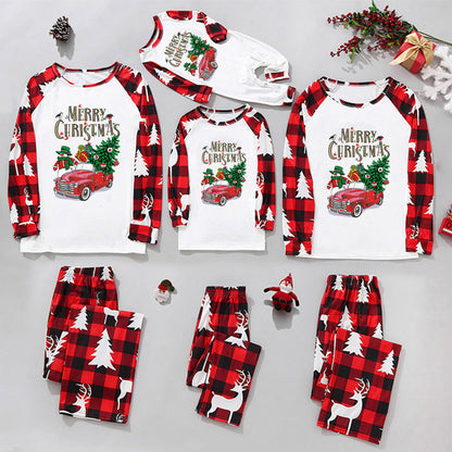 Parent Child Home Clothes Christmas Home Clothes EHAD +