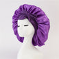 New Silk Bonnet For Sleeping Women Satin Bonnet Hair Bonnet Night Sleep Cap Scarf Wrap For Curly Hair With Tie Band For Curly Hair EHAD +