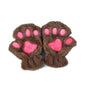 Winter Lovely Half Cover Paw Bear Cat Claw Gloves Short Finger EHAD +