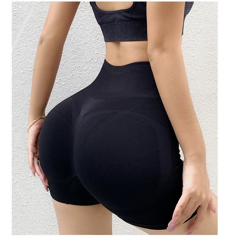 Fitness Yoga Shorts Pants Butt Lifting Seamless Leggings Women Gym EHAD +