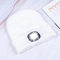 LED Knit Hat Button Cell Type Knitted Hat With Light Glowing EHAD +