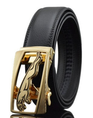 Men Automatic Buckle Leather Belts EHAD +