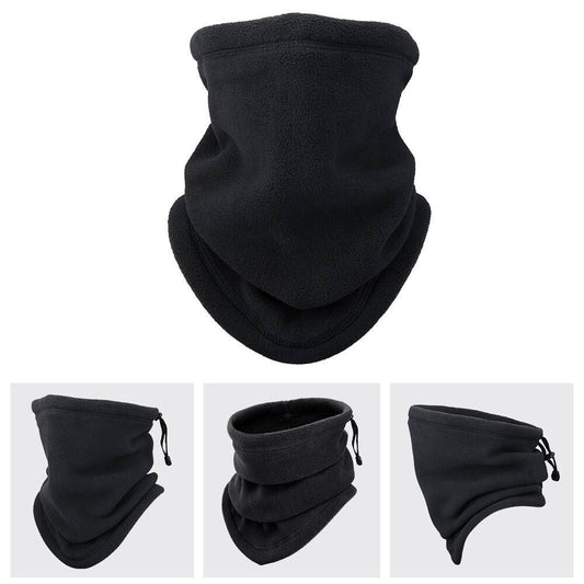 Winter Windproof Scarves Fleece Tube Scarf Mask Soft Half Face Cover SKi Snowboard Neck Warmer Gaiter Fashion Women Men Winter Fleece Face Mask Scarf Balaclava Neck Warmer EHAD +
