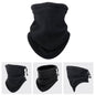 Winter Windproof Scarves Fleece Tube Scarf Mask Soft Half Face Cover SKi Snowboard Neck Warmer Gaiter Fashion Women Men Winter Fleece Face Mask Scarf Balaclava Neck Warmer EHAD +