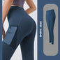 Yoga Pants Women With Pocket Leggings Sport Girl Gym Leggings Women Tummy Control Jogging Tights Female Fitness Pants EHAD +