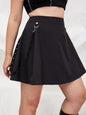 Gothic Pleated Short Skirt Skirt Women EHAD +