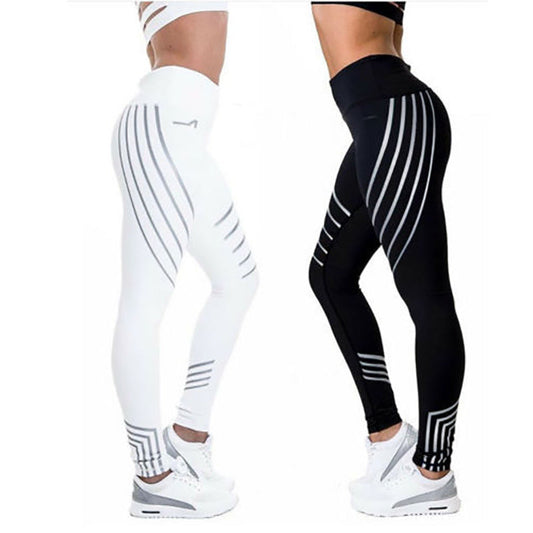 Women Workout Leggings Pants Women Leggins Women Fitness Night Glowing Autumn Winter Leggings Women legins EHAD +