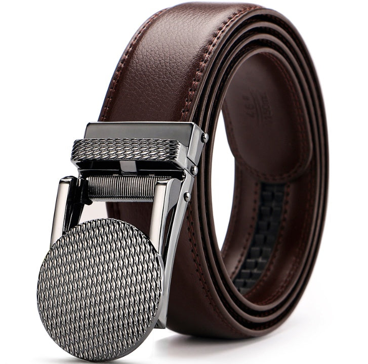 Adjustable Holeless Leather Belts EHAD +