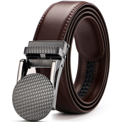 Adjustable Holeless Leather Belts EHAD +