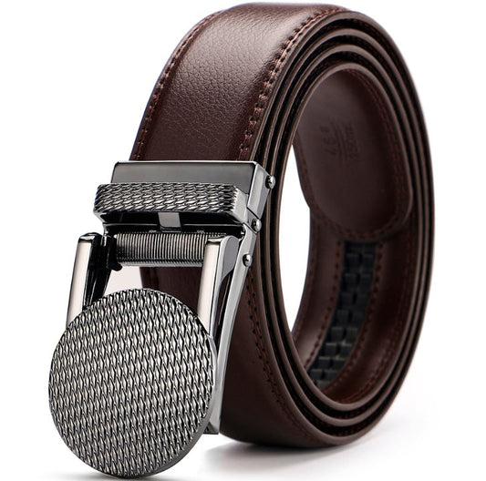Adjustable Holeless Leather Belts EHAD +