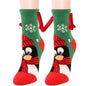 Christmas Supplies Magnetic Suction Hand In Hand Couple Socks Coral Fleece Tube Socks Warm Slipper Bed Socks Winter Soft Warm Slipper EHAD +