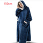 Winter TV Hoodie Blanket Winter Warm Home Clothes Women Men Oversized Pullover With Pockets EHAD +