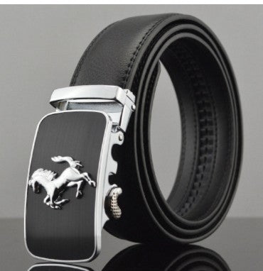 Men Automatic Buckle Leather Belts EHAD +