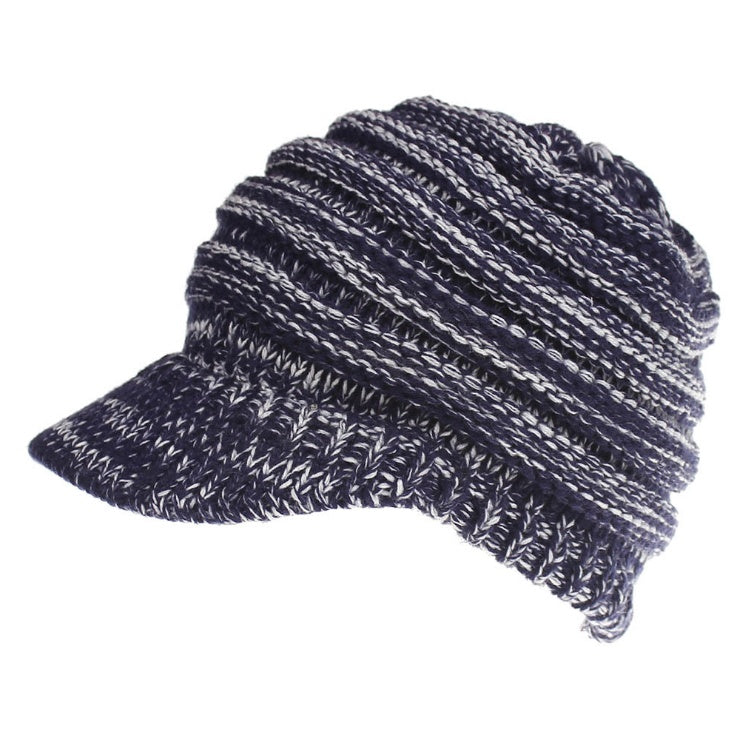 Women Ponytail Beanies Autumn Winter Hats Female Soft Knitting Caps Warm Ladies Skullies EHAD +