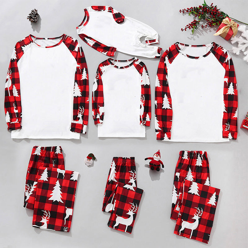 Parent Child Home Clothes Christmas Home Clothes EHAD +