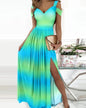 Long Floor Length Elegant Greek Style Pleated Dress EHAD +