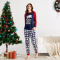 New Christmas Elements Printed Parent-Child Wear Set  Family Wear Home Wear Set EHAD +